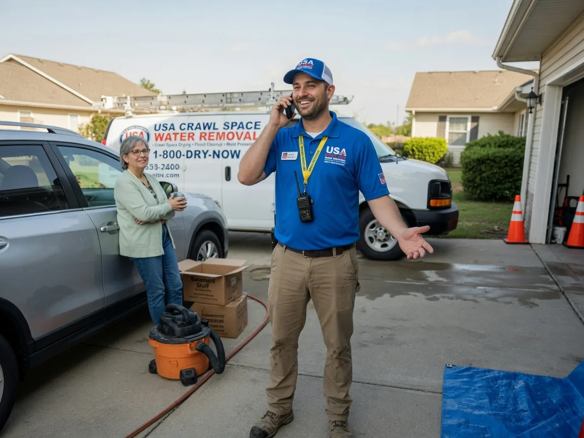 Crawl Space Water Removal Chester, OK FAQs